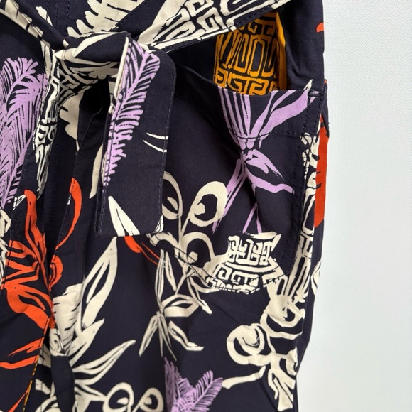 NWT Anthropologie Maeve Short-Sleeve Linen Tie-Waist Midi Dress XS - Picture 13 of 17